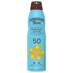 HAWAIIAN TROPIC SPORT SUNSCREEN SPRAY DIYA BEAUTY SUPPLY