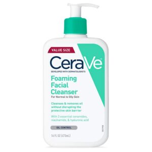 Cerave hydrating cleanser from normal to dry skin